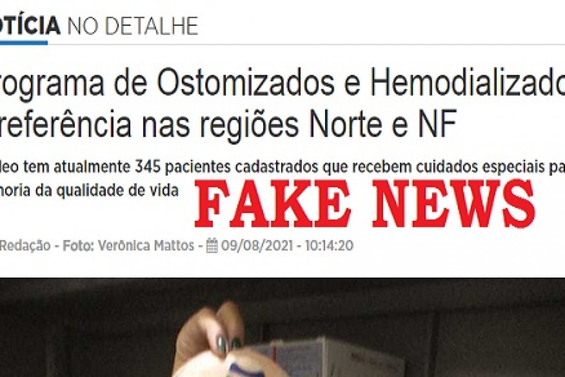 Prefeitura de Campos publica fake news ao dizer que programa é referência 
